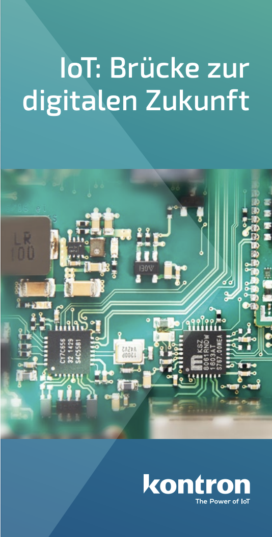 Flyer IoT: Brücke zur digitalen Zukunft Kontron Electronics DE