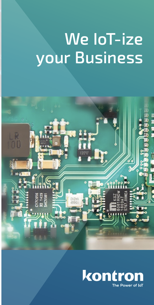 Flyer We IoT-ize your business Kontron Electronics EN