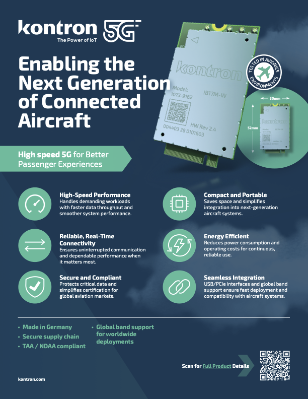 Enabling the Next Generation of Connected Aircraft