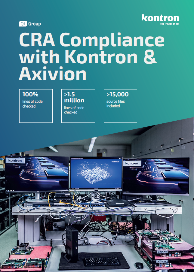 CRA Compliance with Axivion
