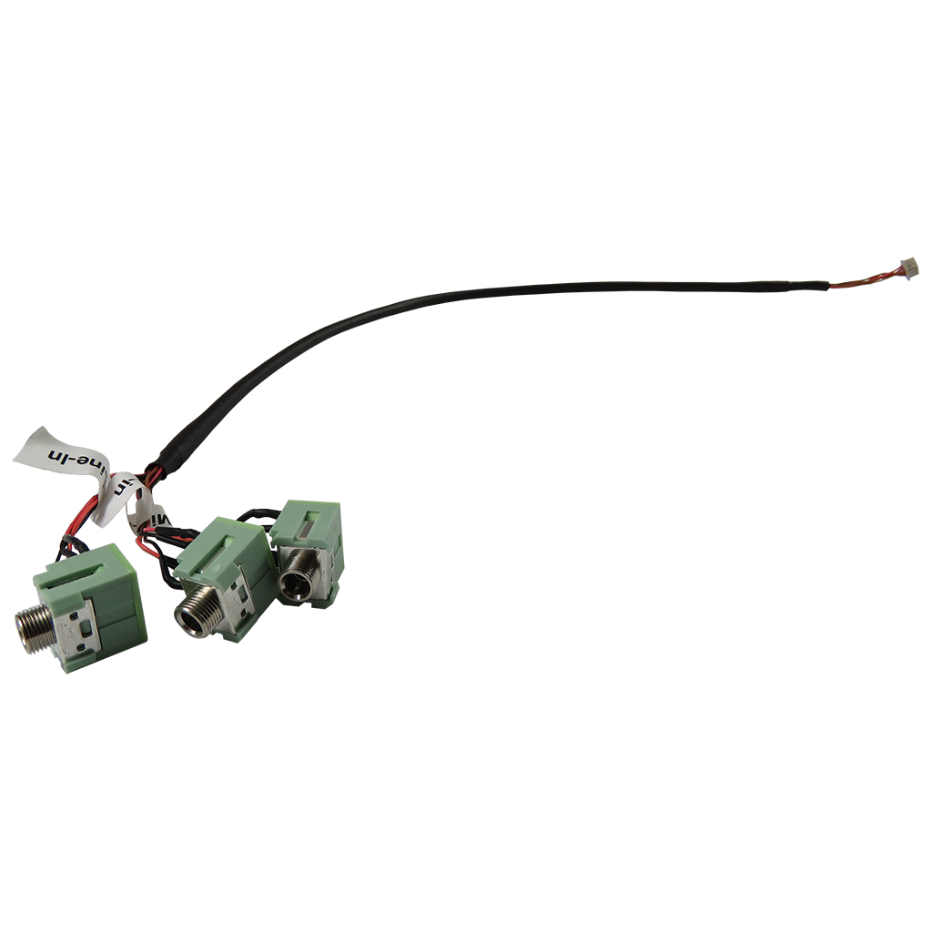 Audio Cable w/ 3x Phone Jack